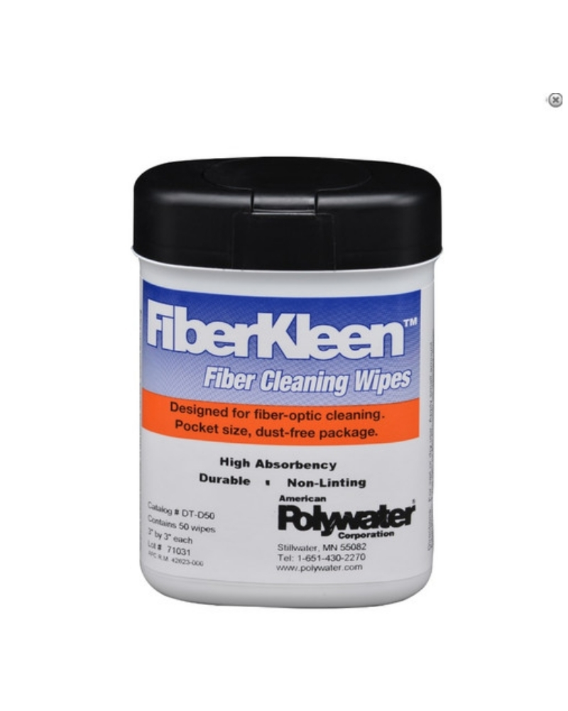 Polywater DTD175R – PAÑOS P/LIMPIEZA D/FIBRA OPTICA